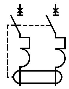 disjoncteur différentiel 30mA - symbole